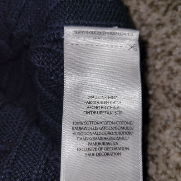 EUC. Boys Ralph Lauren Cable sweater 5 - Picture 3 of 4